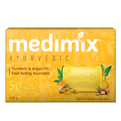 Medimix orange yellow soap 125g