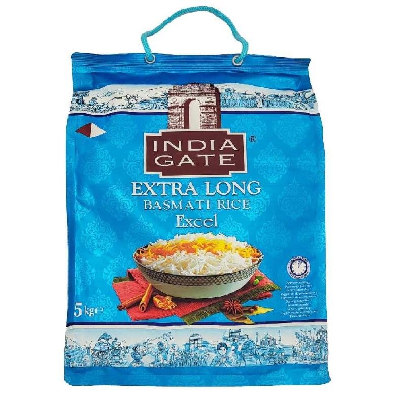 India gate extra long basmati 5 kg