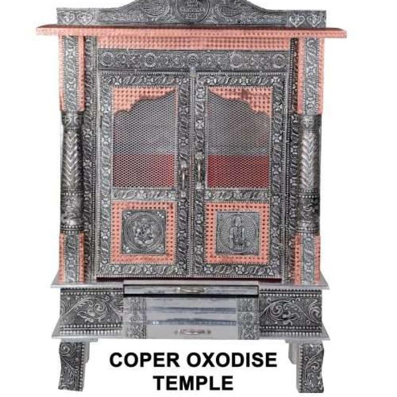 Metal wooden temple open [ 18`` x 9``]