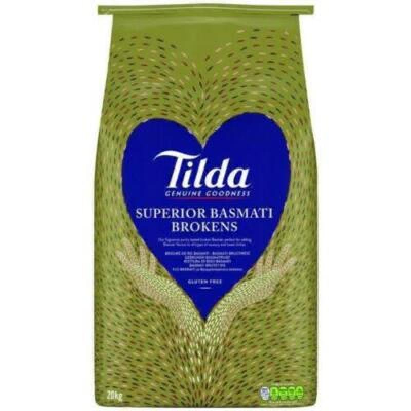 Tilda broken basmati rice 20kg