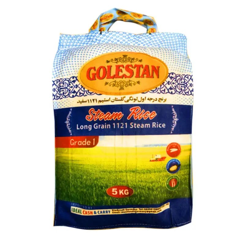 Golestan steam basmati rice 5 kg