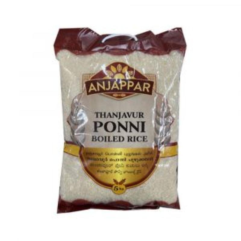 Anjappar ponni boiled rice 5kg