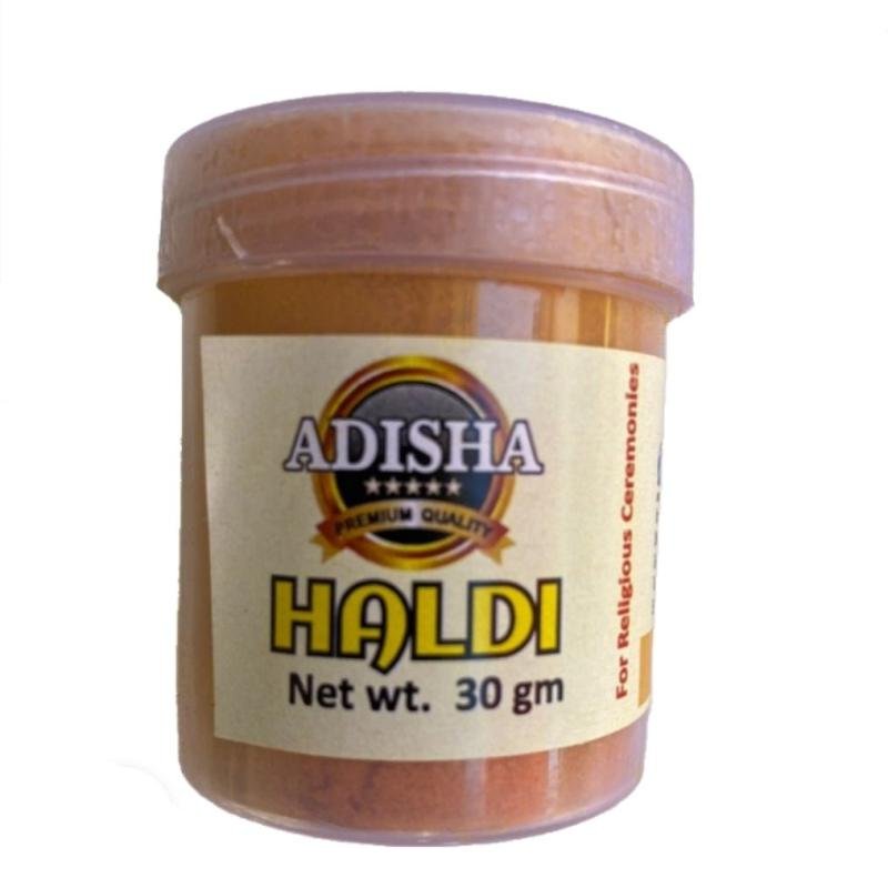 Adisha haldi (for pooja) 30 gm