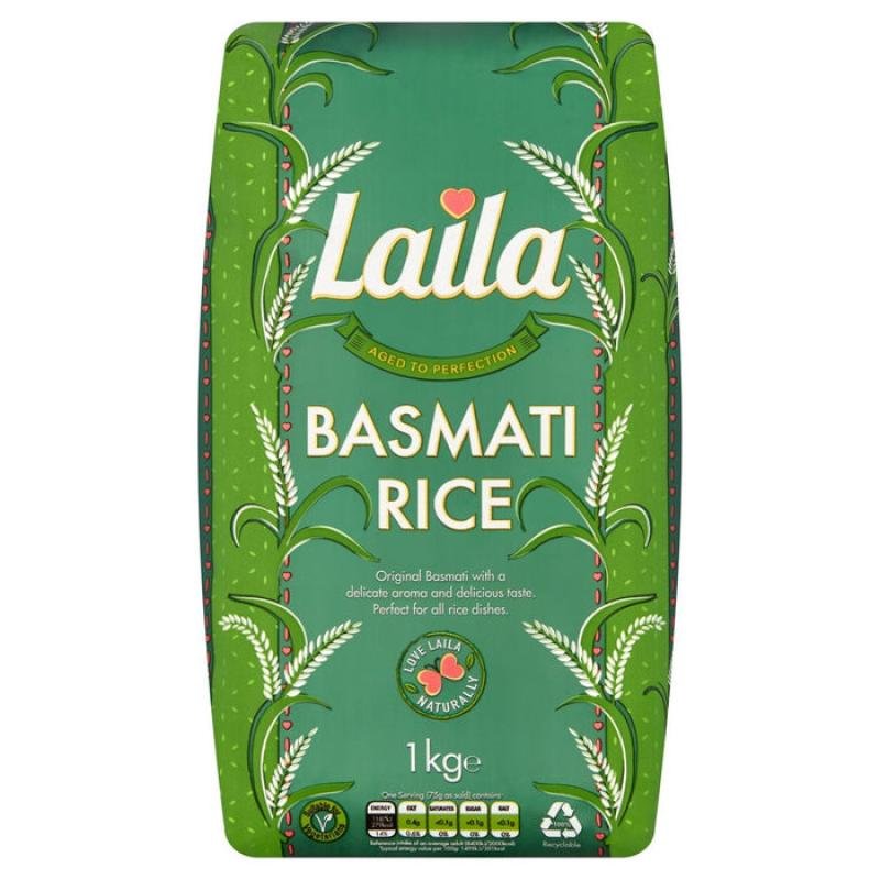 Laila basmati rice 1kg