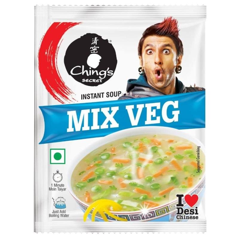 Ching's mix veg soup 55 gm