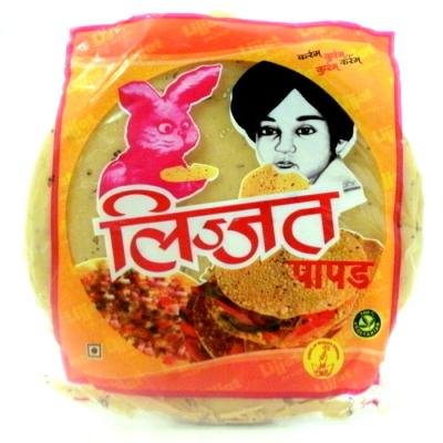 Lijjat urad with garlic papad 200g