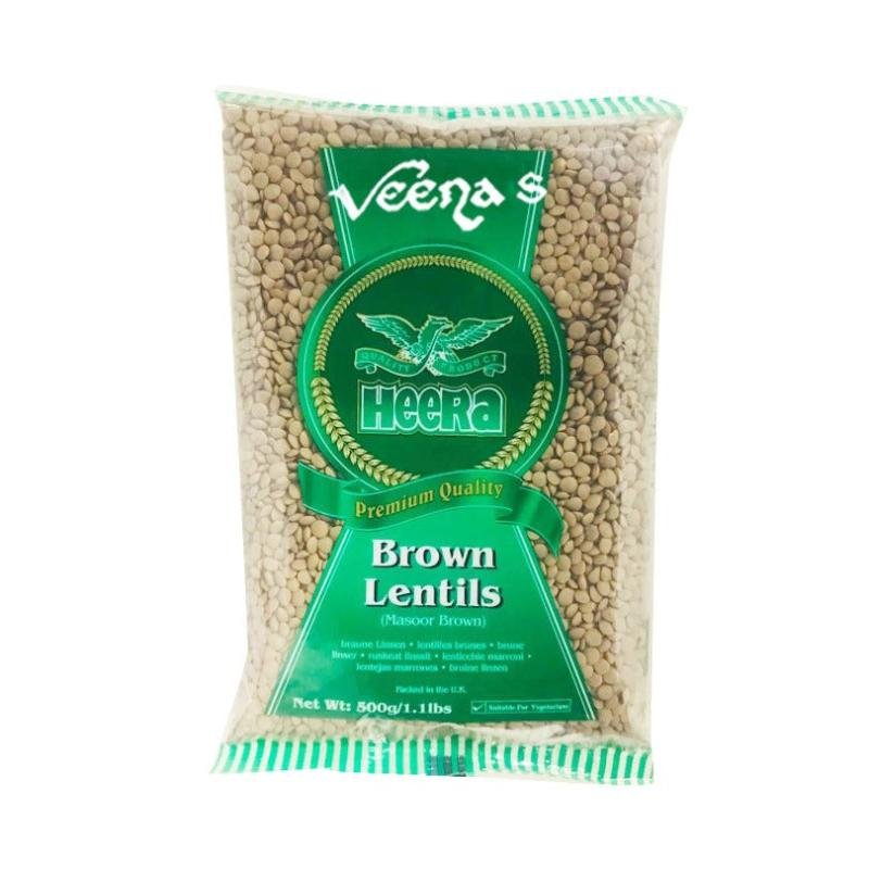 Heera whole lentils [masoor brown]500 g
