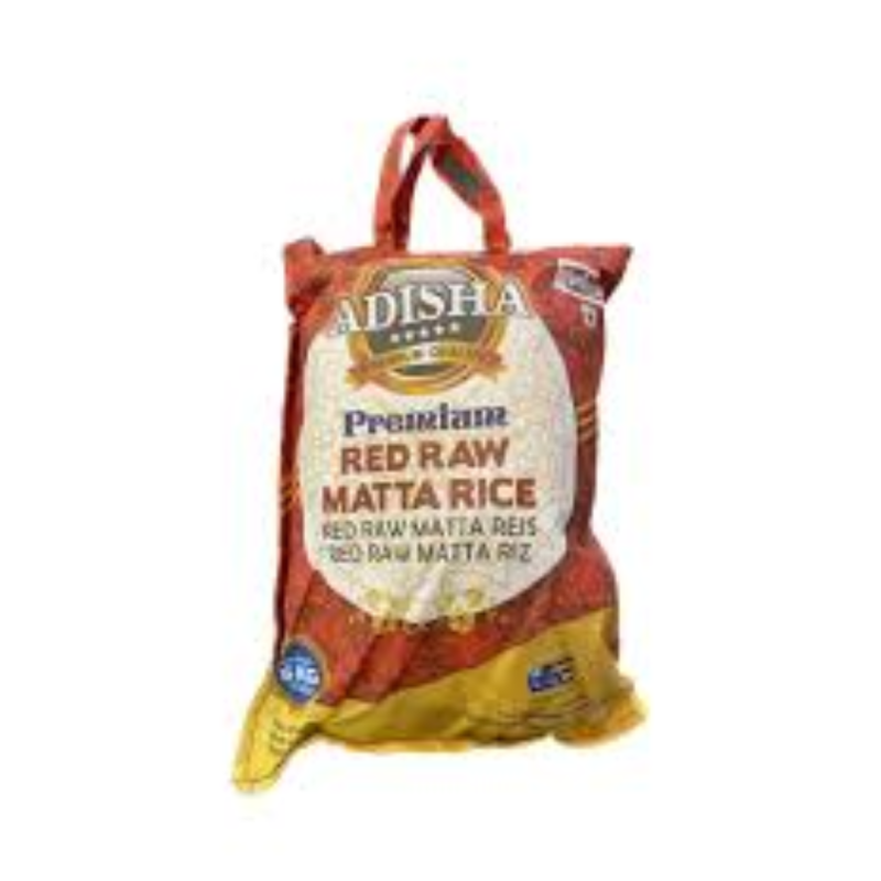 Adisha red raw rice 5kg