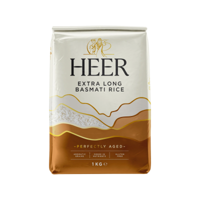 Heer long grain basmati rice 1kg