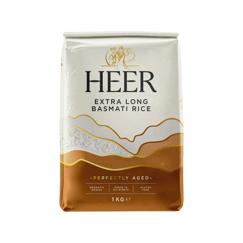 Heer long grain basmati rice 1kg