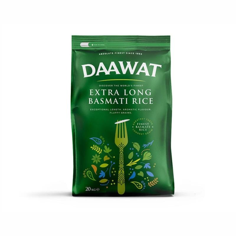 Dawaat extra long basmati rice 20kg