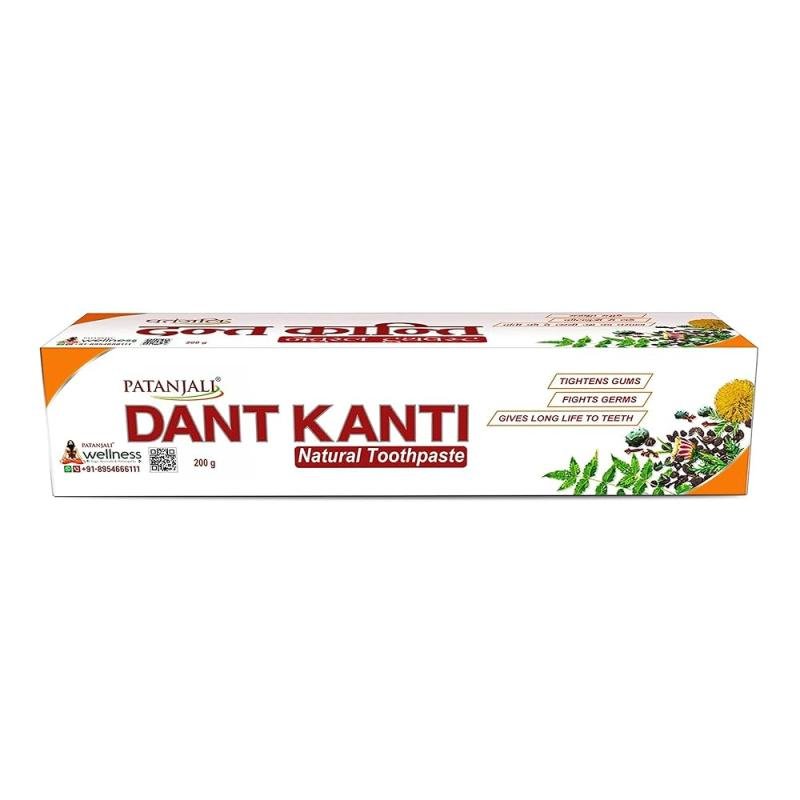 Patanjali toothpaste dant kanti cream ( 200 gr. )