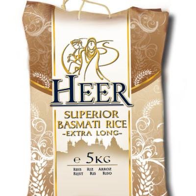 Heer long grain basmati rice 5kg