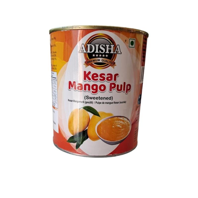 Adisha kesar mango pulp 850g