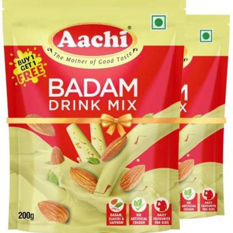 Aachi badam drink mix (b1g1 offer)  200 gm