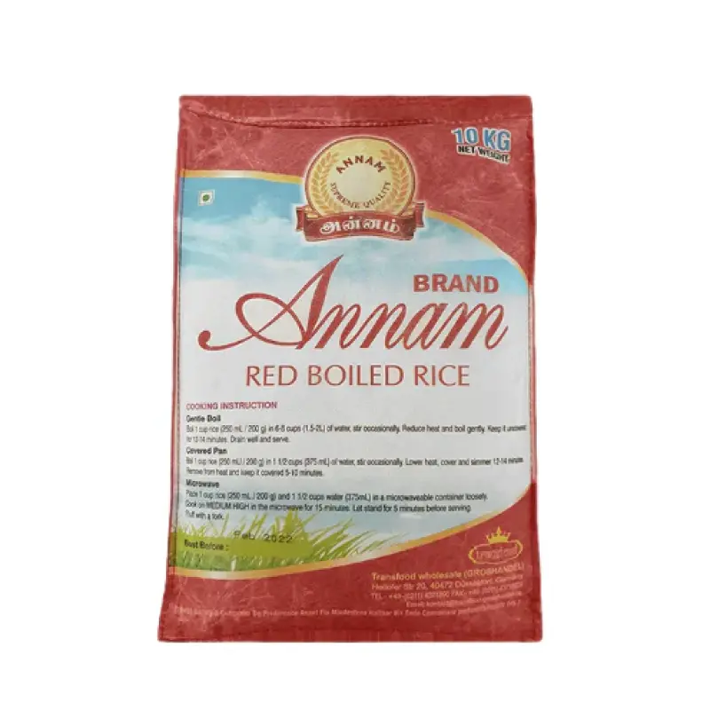 Annam red parboiled matta rice 10kg