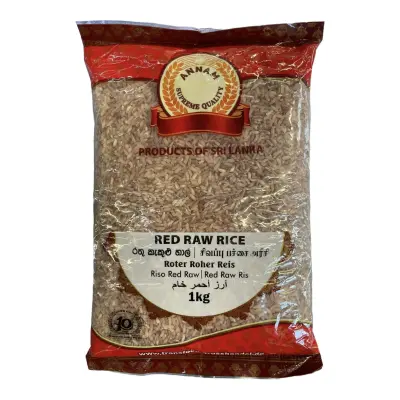 Annam red raw rice polished 1kg (sl)