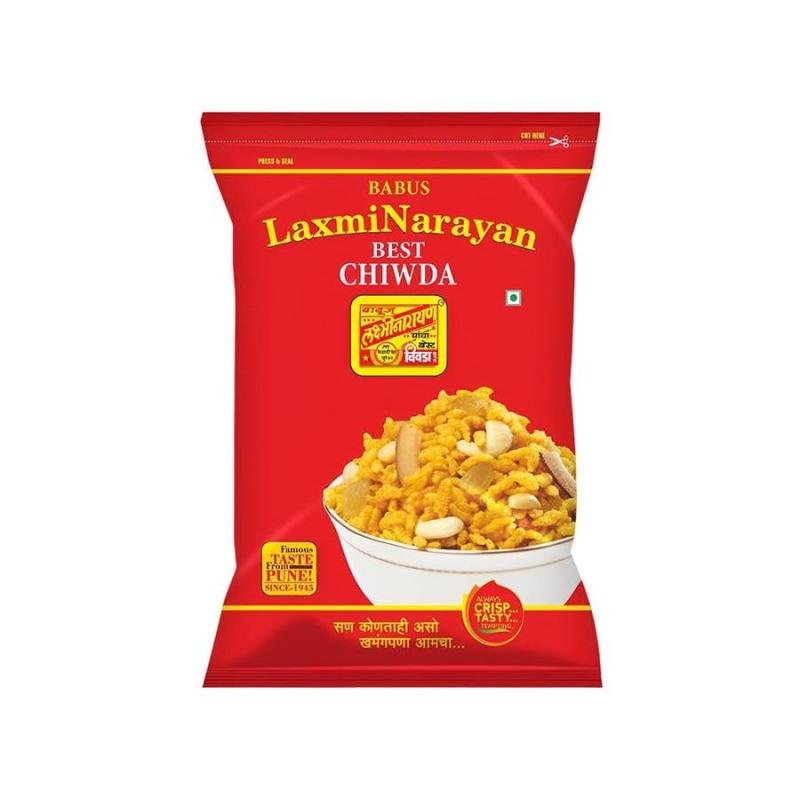 Babus laxminarayan best  chiwda  400g