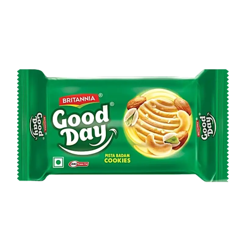 Britannia good day pista and almond biscuits 216g