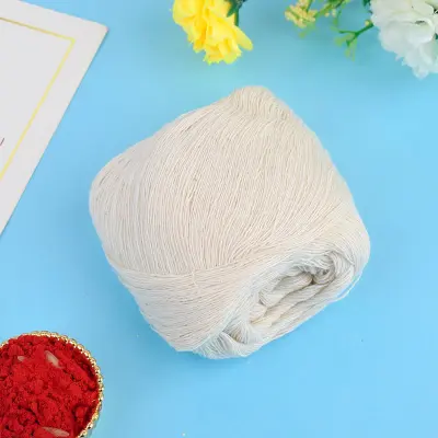 Cotton thread for puja