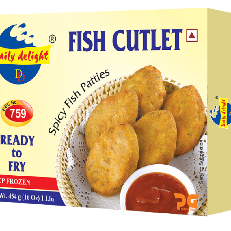 Froz dd fish cutlet 454g