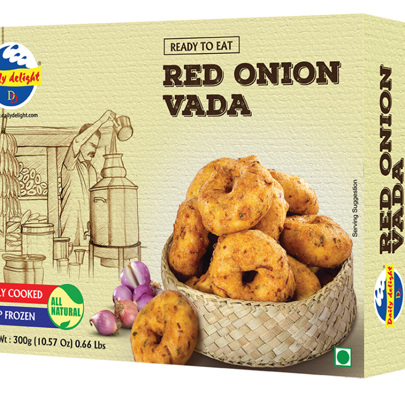 Froz dd red onion vada 300gm