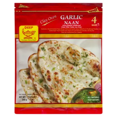 Froz deep garlic naan 300 gms