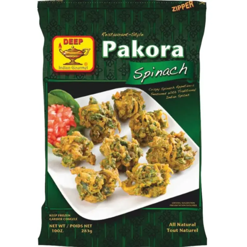 Froz deep spinach pakora 284gm