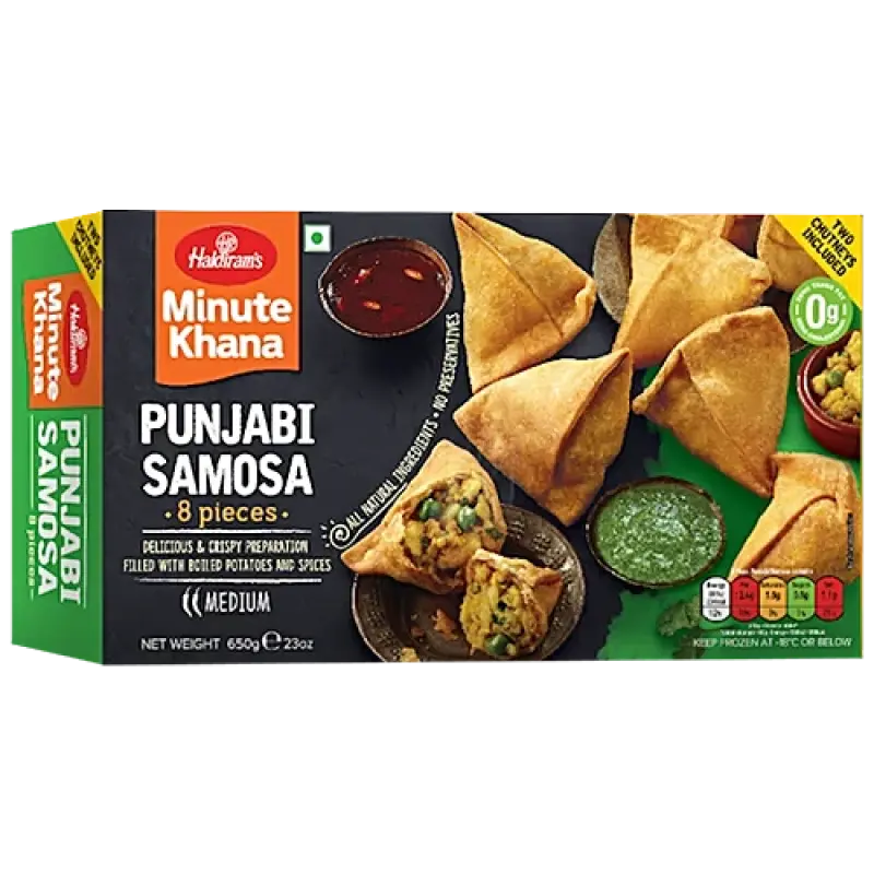 Froz haldiram punjabi samosa big  1.4kg