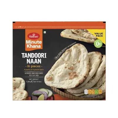 Froz haldiram tandoori  naan 1.28kg