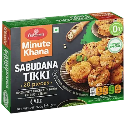 Haldirams foz sabudana tikki