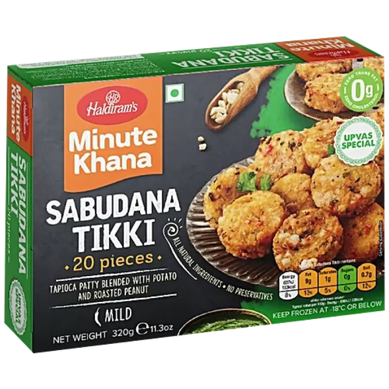 Haldirams foz sabudana tikki
