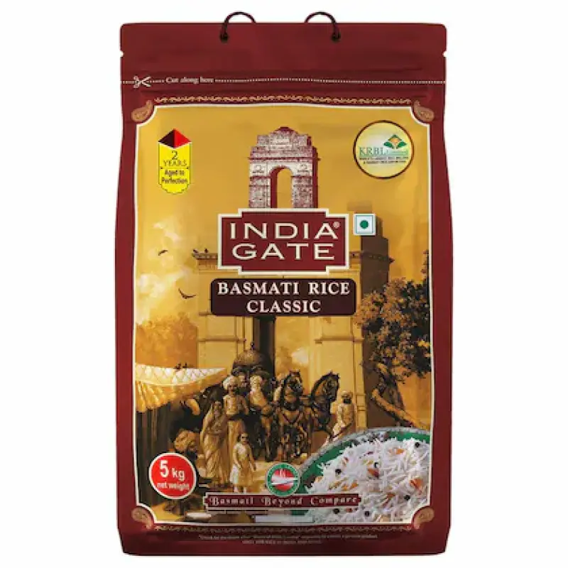 India gate classic basmati rice 5 kg