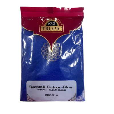 Krg rangoli blue colour 200g