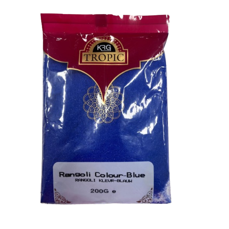 Krg rangoli blue colour 200g