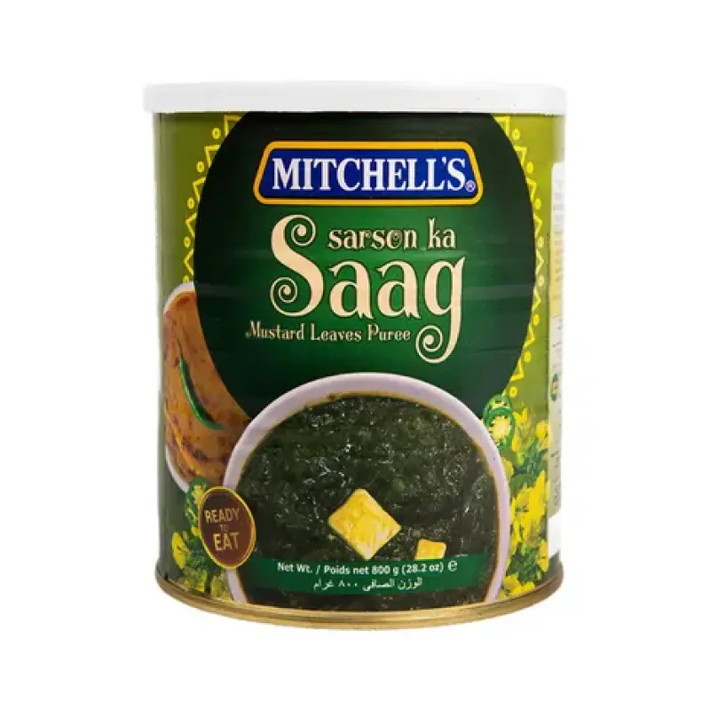Mitchell's canned sarson ka saag  800g