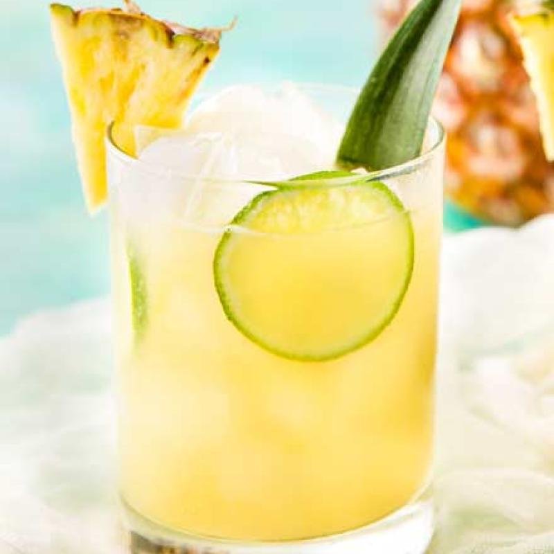 Pineapple drink coco