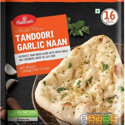 Tandoori garlic naan 1-28