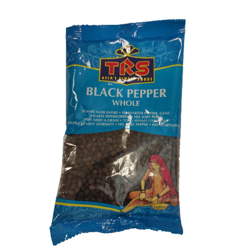 Trs black pepper whole 400g