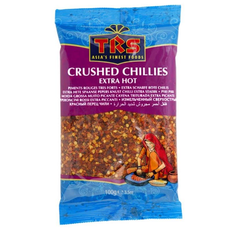 Trs crushed chillies extra hot 100g