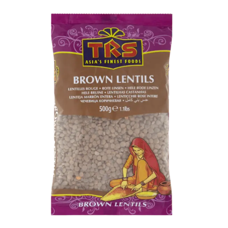 Trs lentils whole brown (masoor)500gr